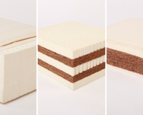Verschiedene Matratzenarten im Vergleich – Naturlatex, Gummikokos, Hybridkerne