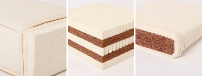 Verschiedene Matratzenarten im Vergleich – Naturlatex, Gummikokos, Hybridkerne
